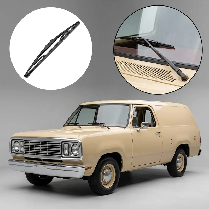 Passenger Side Wiper Blade for Dodge D100 Panel (1976 - 1979) - 1